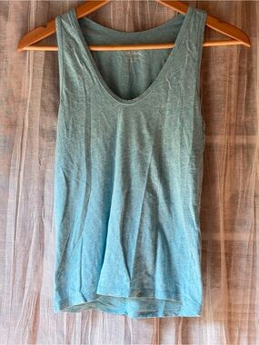 J. Crew Light Blue Scoop Neck Tank Top